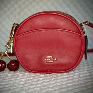Coach Legacy Canteen Bag in Red 🍒